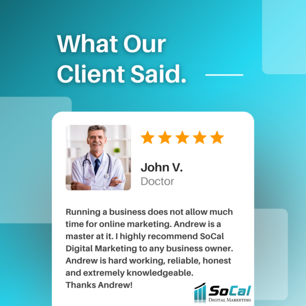 Oceanside SEO Company Testimonial